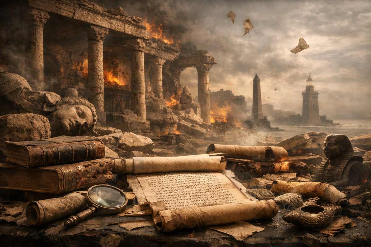Zaginione księgi Aleksandrii: jakie konkretne dzieła mogły przepaść w słynnej bibliotece?