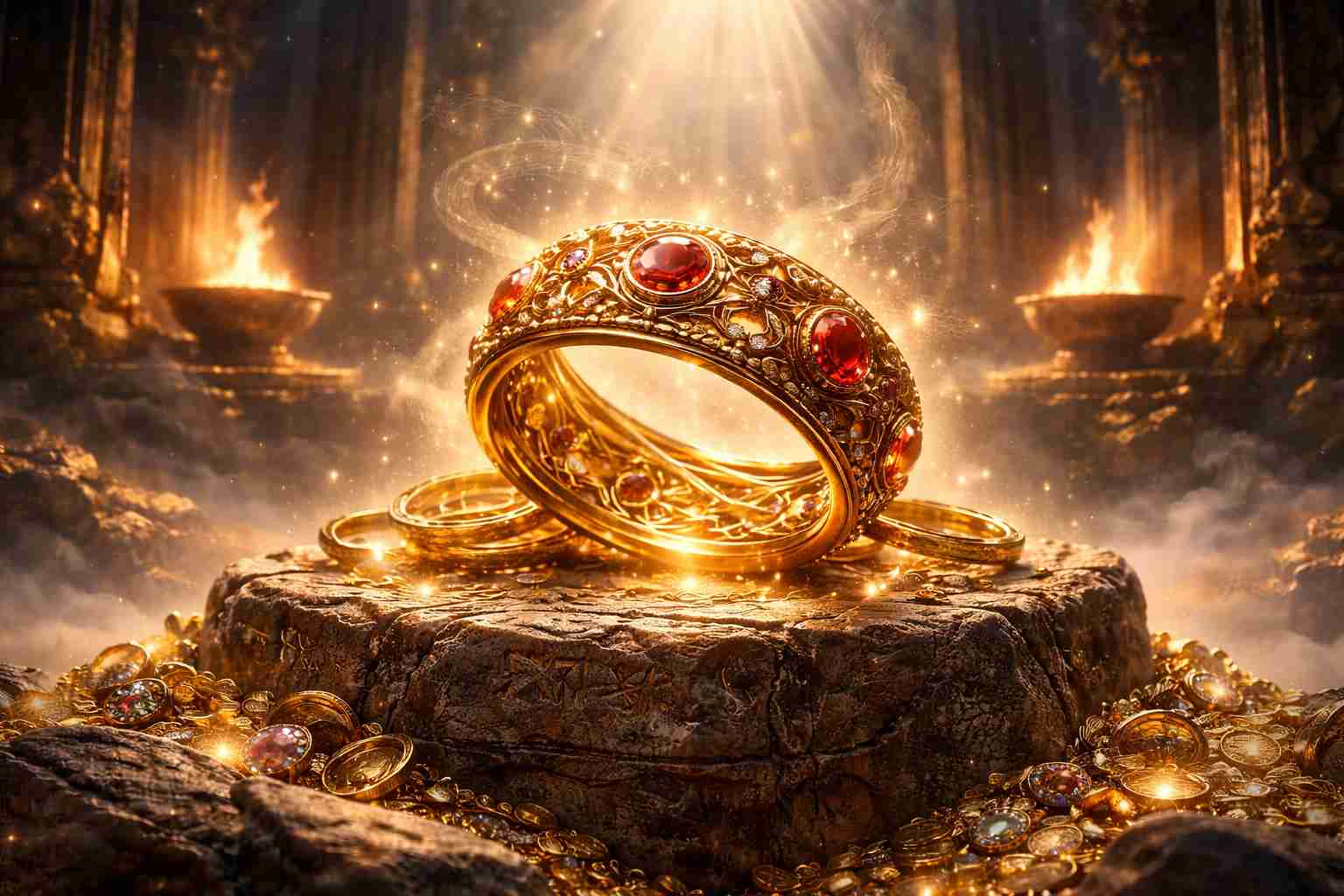 Pierścień Draupnir – złoty klejnot Odyna, który rozmnażał się w nieskończoność