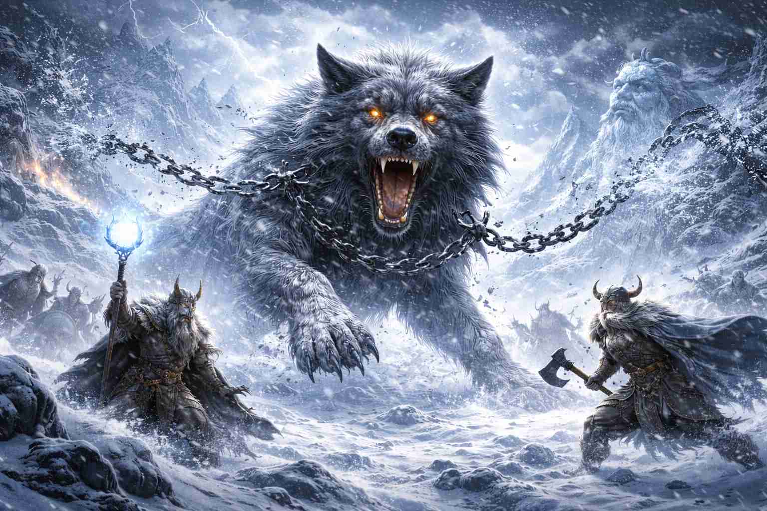 Uwolnienie Fenrira – wilk, którego nawet bogowie nie mogli zatrzymać