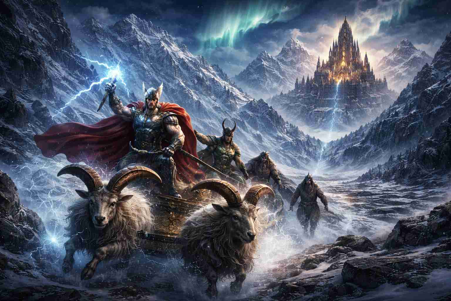 Podróż Thora do Utgardu – opowieść o granicach mocy boga piorunów