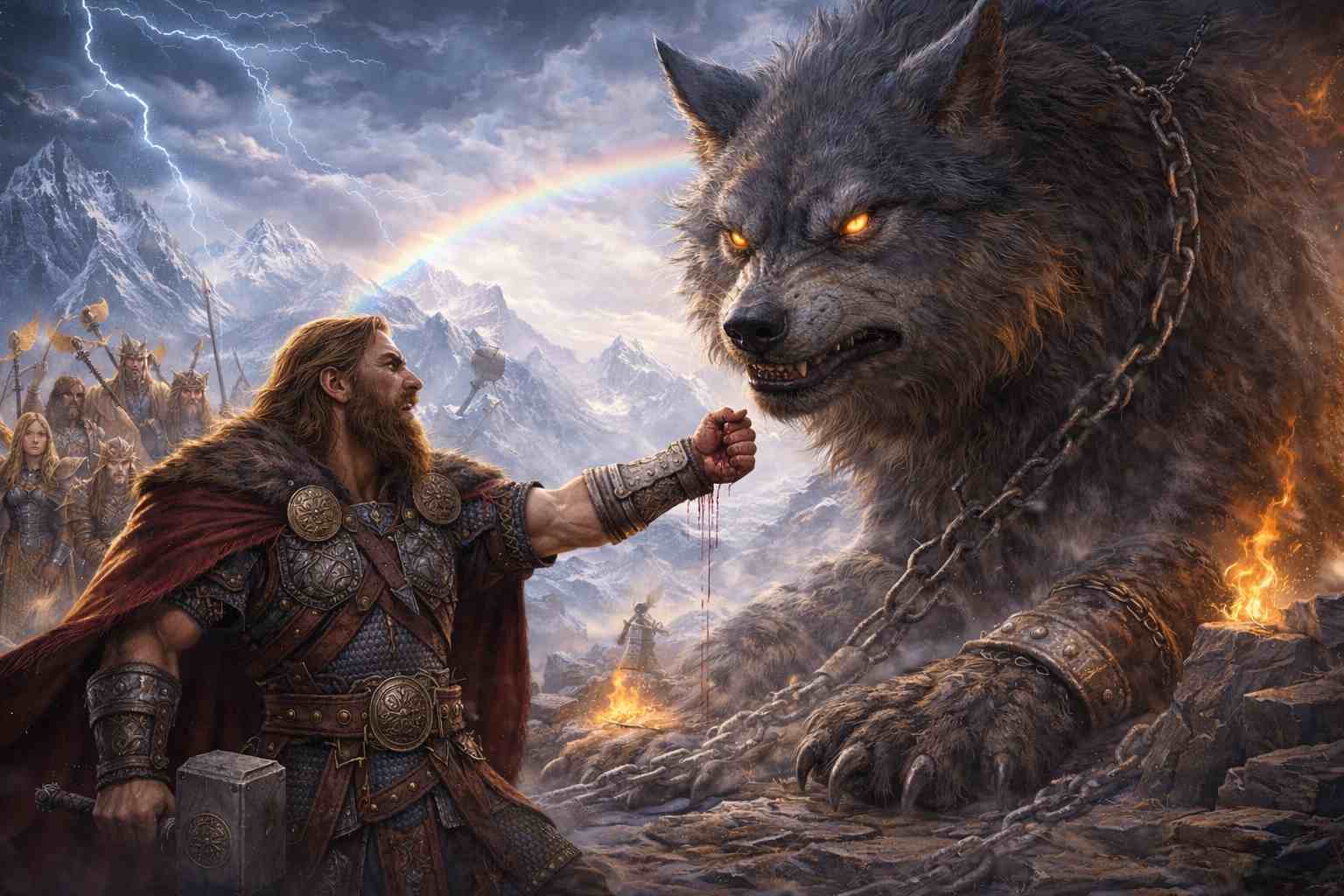 Ręka Tyra – cena zaufania i zdrady w mitologii nordyckiej