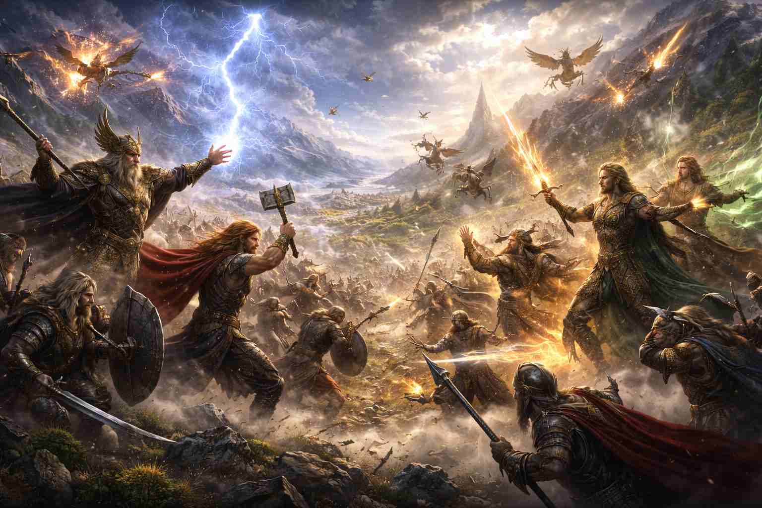 Wojna Asów z Wanami – pierwszy konflikt bogów Północy