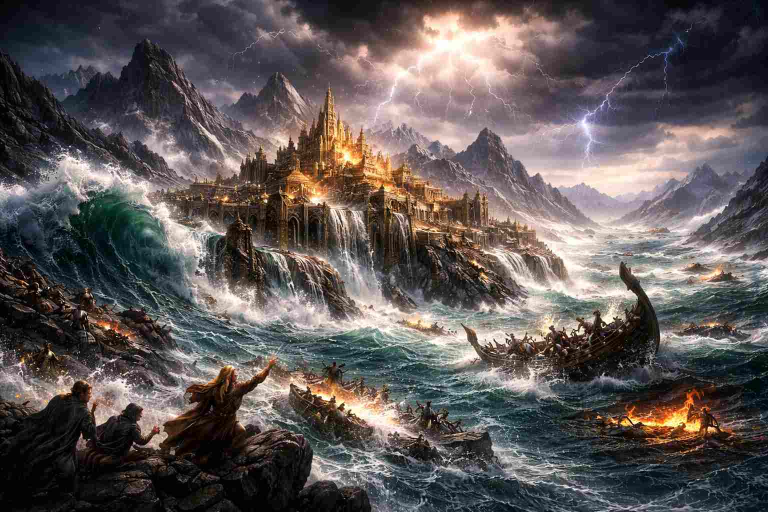 Zatonięcie dawnych krain