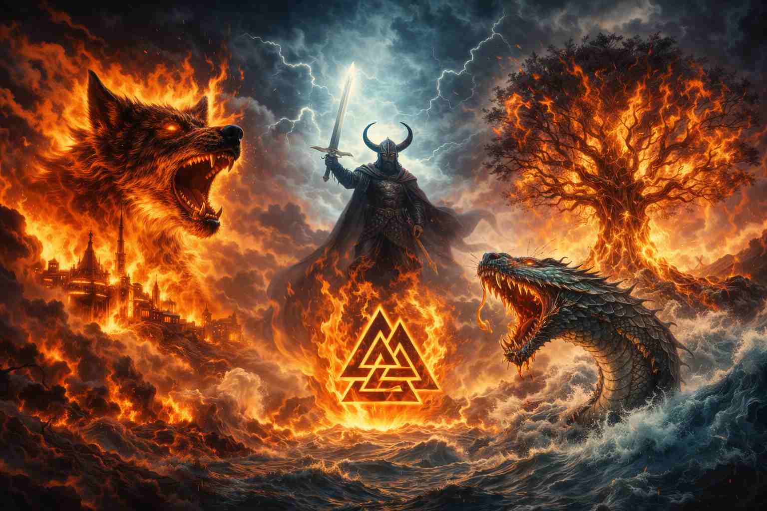 Znaki końca świata w mitologii nordyckiej