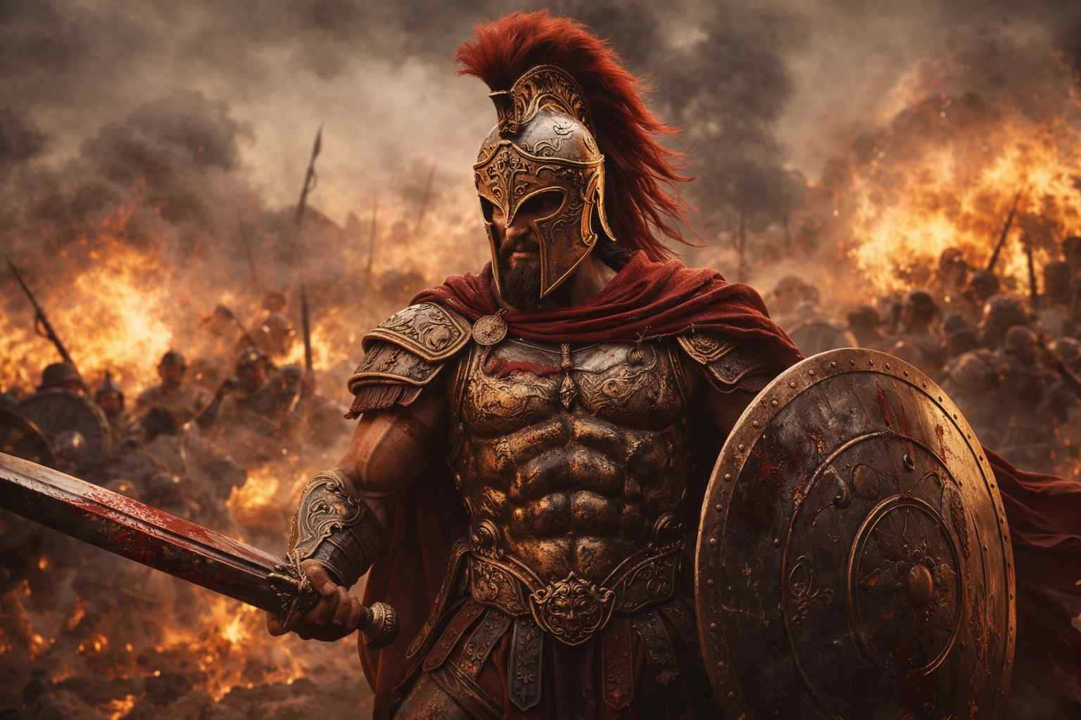 Ares – bóg wojny, przemocy i bitewnego szału