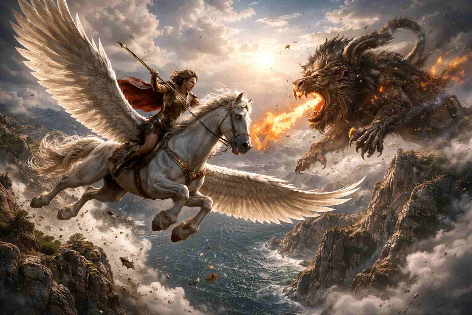 Bellerofont i Chimera – kiedy heros próbuje wznieść się zbyt wysoko