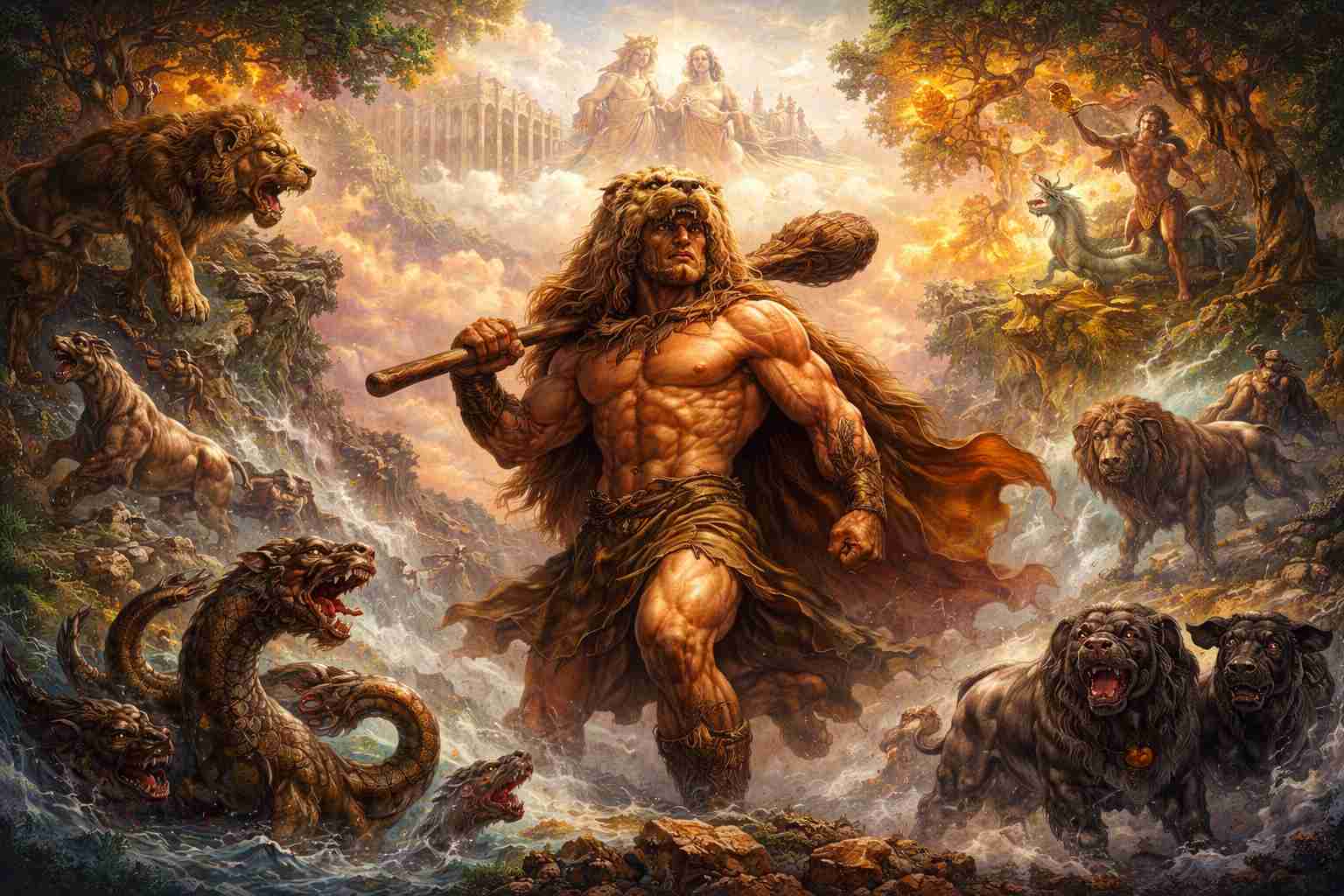 Herakles – dwanaście prac i trudna droga do boskości