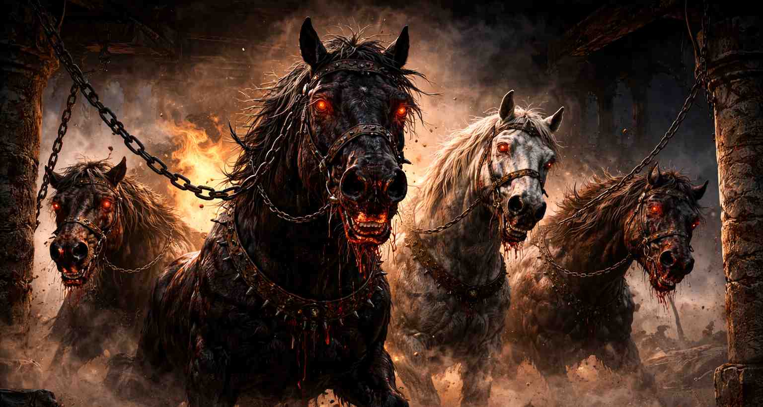 Klacze Diomedesa – okrutne konie i najbardziej mroczna z prac Heraklesa