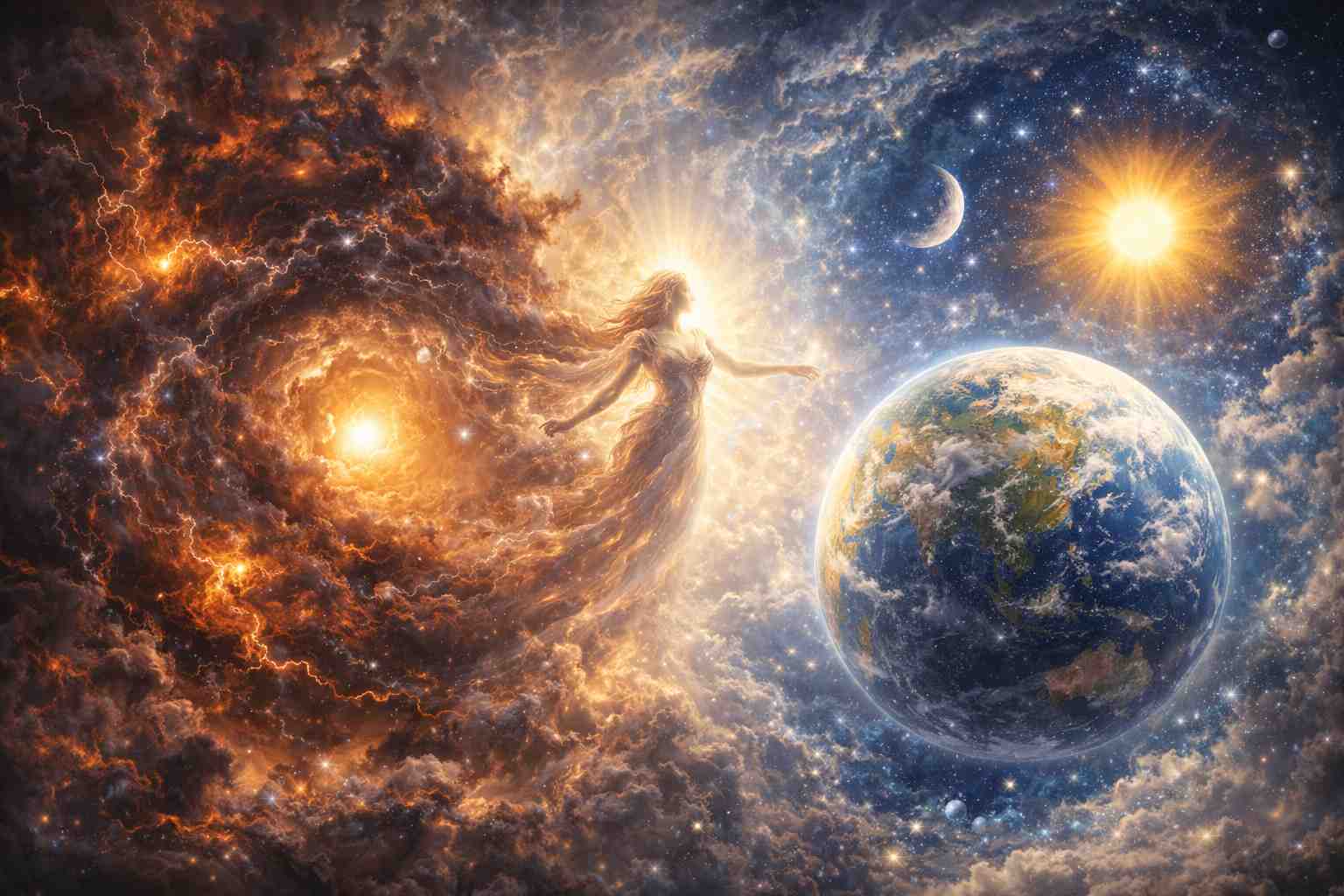 Narodziny świata w mitologii greckiej – od Chaosu do uporządkowanego kosmosu