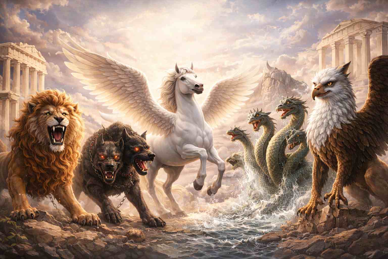 Zwierzęta w mitologii greckiej – od lwa nemejskiego po Pegaza