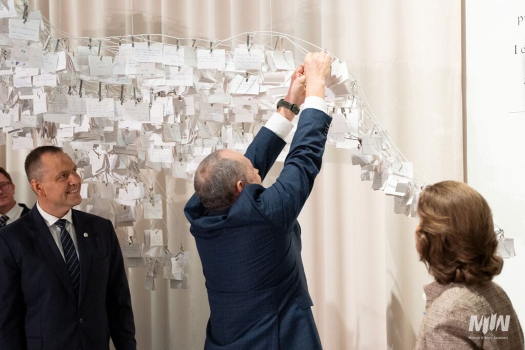 Szwedzka para królewska odwiedziła Muzeum II Wojny Światowej w Gdańsku, fot. Andrzej Sipajło/MIIWŚ.