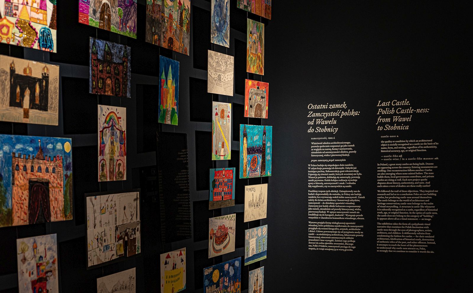 Fragment wystawy Ostatni zamek, fot. Tomasz Kaczor