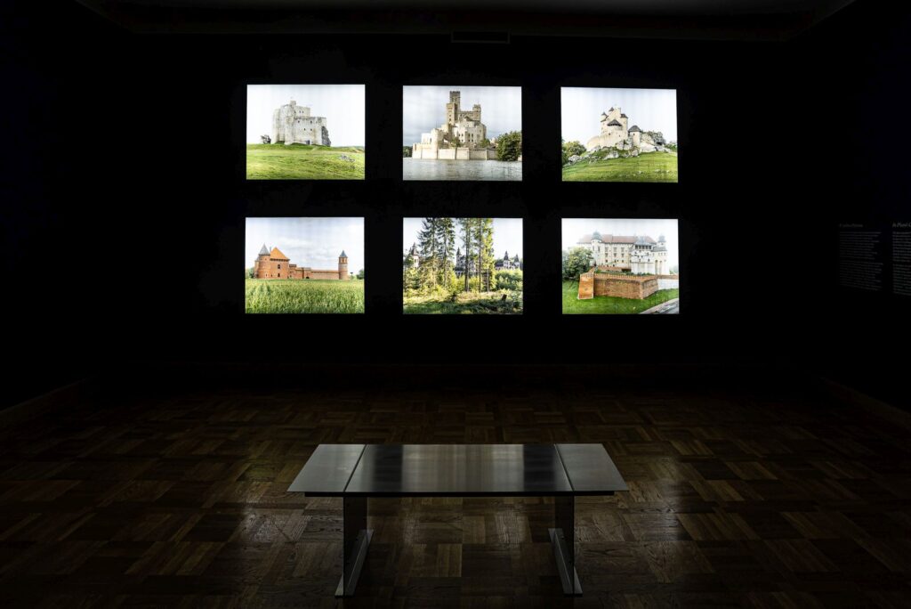 Fragment wystawy Ostatni zamek,
fot. Tomasz Kaczor