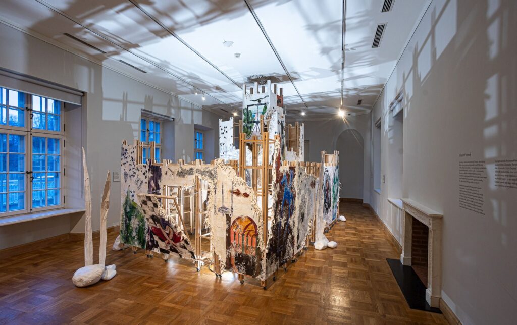 Fragment wystawy Ostatni zamek,
fot. Tomasz Kaczor