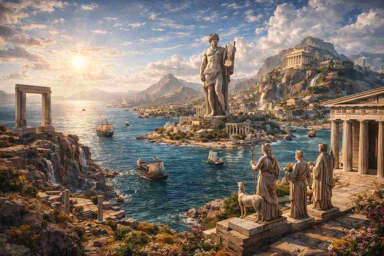 Naksos, Delos i inne „święte wyspy” mitologii greckiej