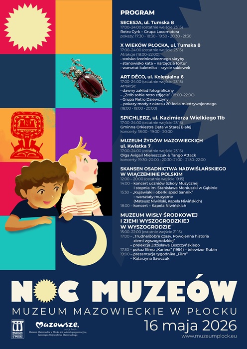 Noc Muzeów 2026 - plakat MMP