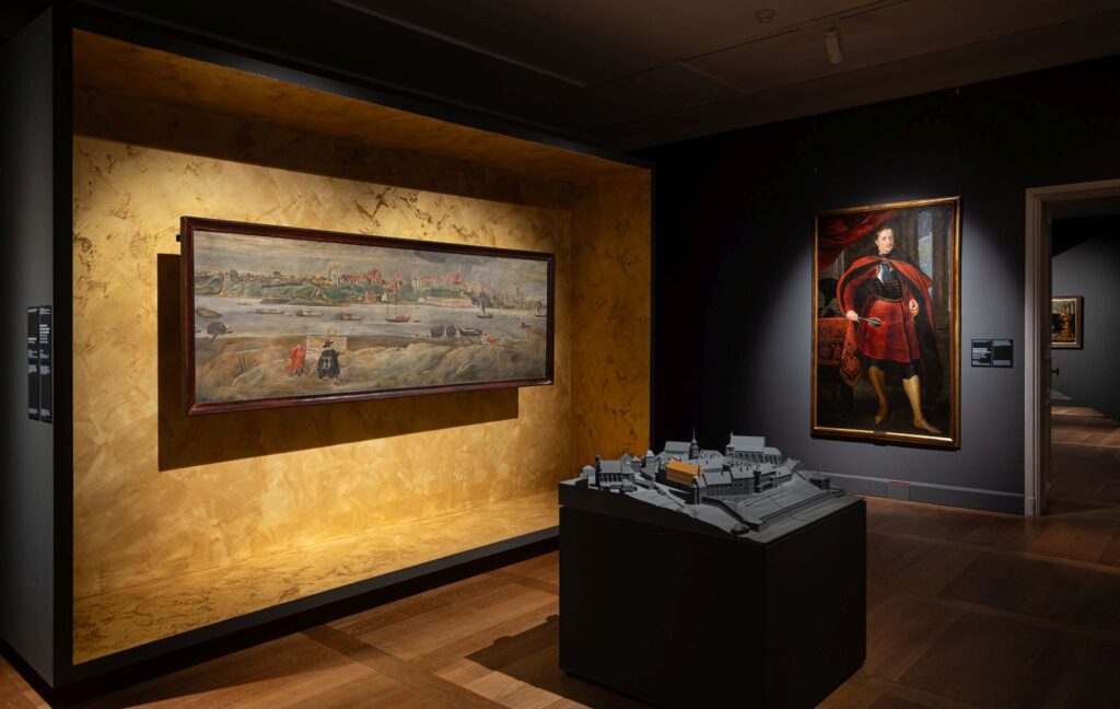 Fragment wystawy - Wielka gra, Zamek Królewski w Warszawie, fot. T.Kaczor