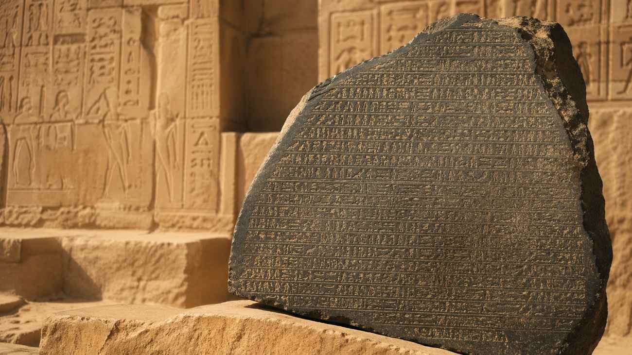 Hieroglify egipskie – jak odczytano pismo faraonów