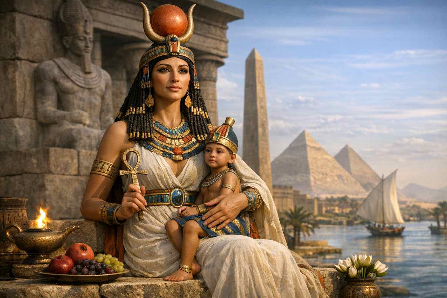 Izyda – dlaczego stała się jedną z najważniejszych bogiń starożytności?