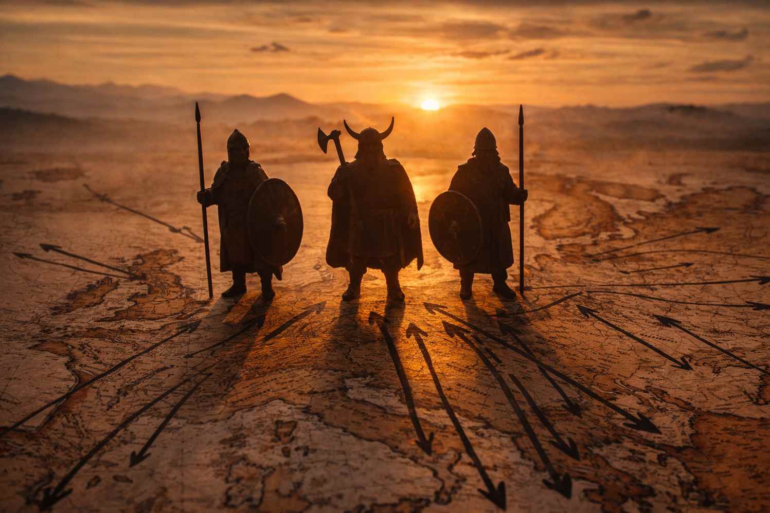 12 wielkich migracji ludów, które przestawiły mapę Europy – kontynent po kolejnych falach ruchu