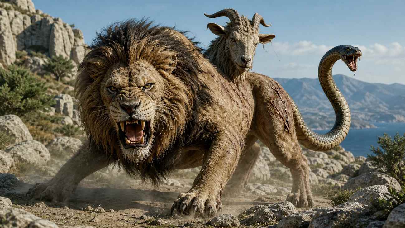 Chimera od A do Z: definicja, cechy, mity – bestia z ciała strachu