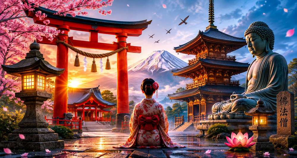 Shinto i buddyzm – jak dwie religie przez wieki współistniały w Japonii