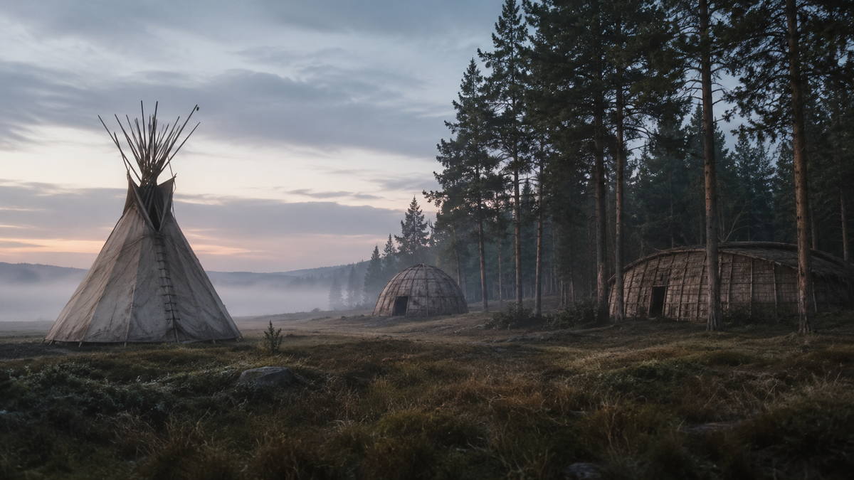 Tipi, wigwam czy longhouse? Czym różniły się domy rdzennych ludów Ameryki?