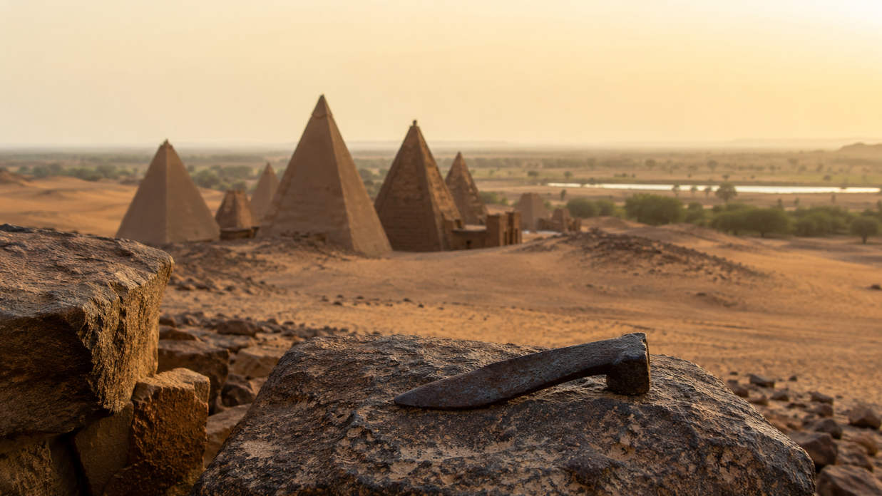 Meroe – miasto piramid, królowych i żelaza nad Nilem