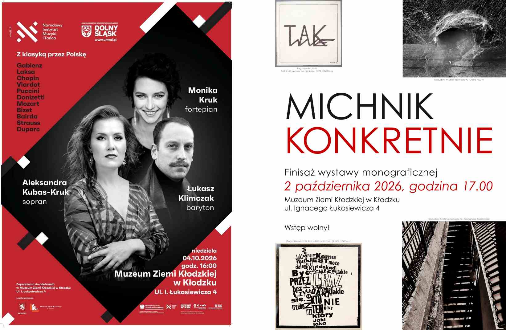 Październik pełen wydarzeń w Muzeum Ziemi Kłodzkiej. Koncert, sztuka i historia regionu