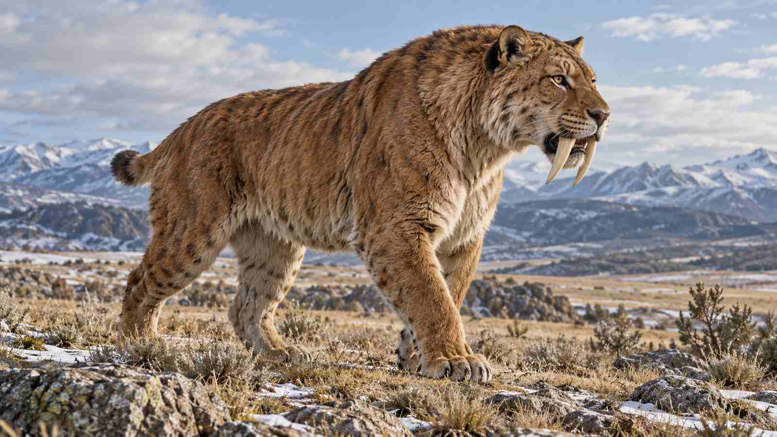 Smilodon (tygrys szablozębny)